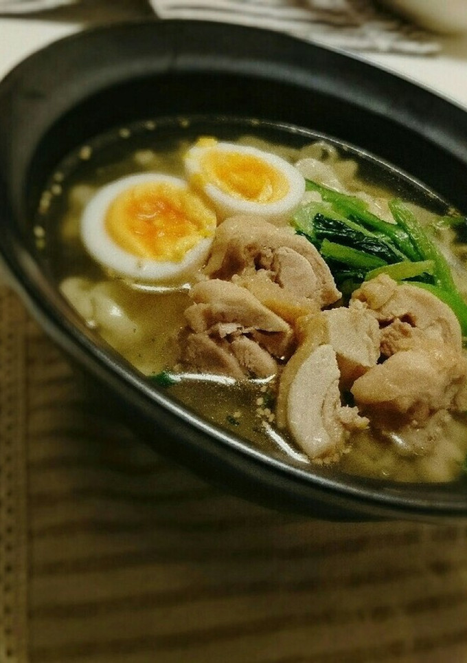 おうちで和風塩ラーメン-レシピのメイン写真