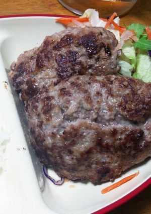 ジューシ〜！！ハンバーグ-レシピのメイン写真