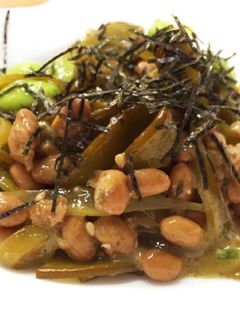 納豆嫌いさんにも♡美味しい納豆めかぶ♡-レシピのメイン写真