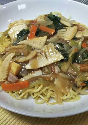 野菜たっぷりあんかけ焼きそば-レシピのメイン写真