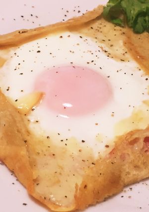 そば粉のクレープ（ガレット）で朝食を✨-レシピのメイン写真