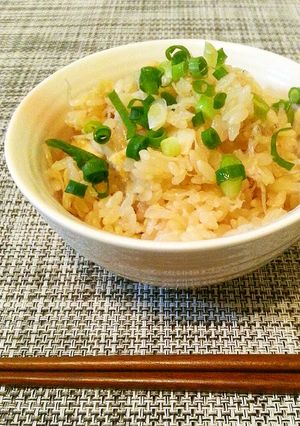 じゃことホタテ缶の炊き込みご飯☆-レシピのメイン写真
