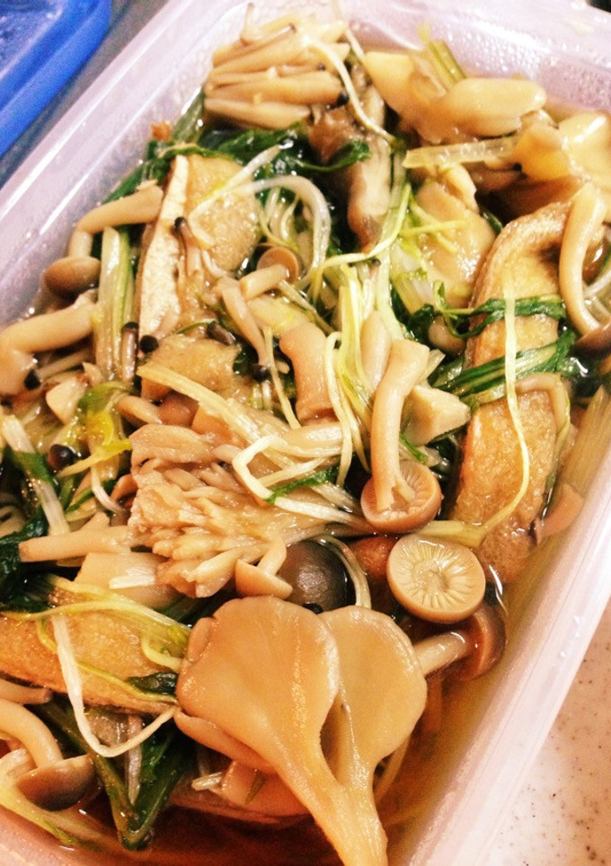 水菜のさっと煮-レシピのメイン写真