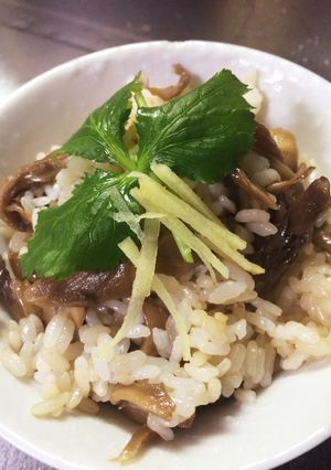炊き込まない舞茸ご飯-レシピのメイン写真