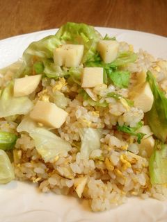 筍とレタスの春チャーハン☆-レシピのメイン写真