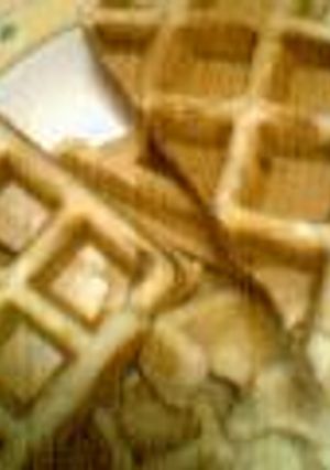 ホットケーキMIXでワッフル♪（ココア風味）-レシピのメイン写真