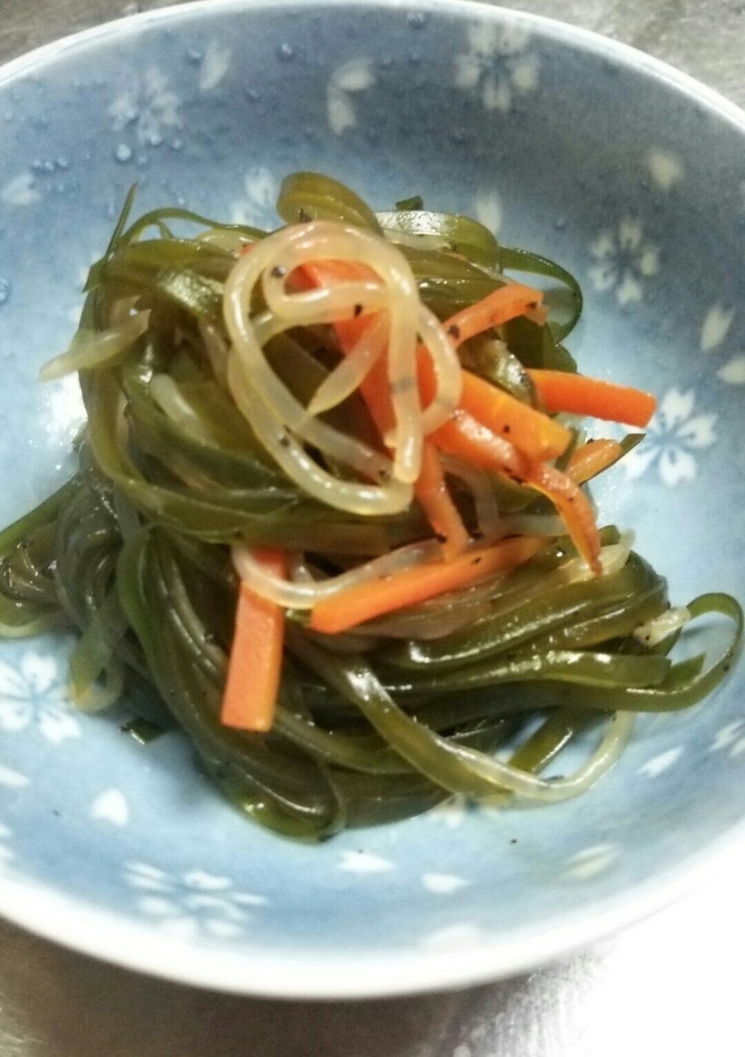 切り昆布と白滝の炒め物○-レシピのメイン写真