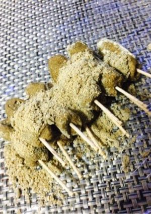 簡単おやつ！きな粉と黒蜜だけできな粉棒！-レシピのメイン写真