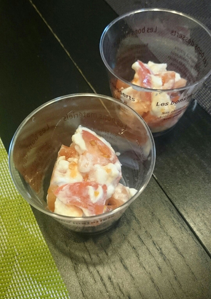 水切りヨーグルトとトマトの和え物★-レシピのメイン写真