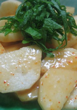 大人の♪長芋シャキシャキ炒め-レシピのメイン写真