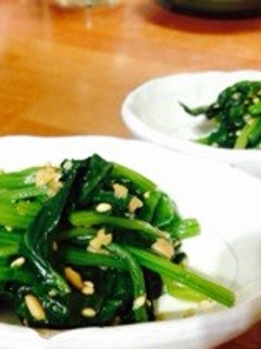 ほうれん草の胡麻和えを醤油麹で美味しく-レシピのメイン写真