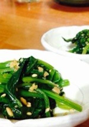 ほうれん草の胡麻和えを醤油麹で美味しく-レシピのメイン写真