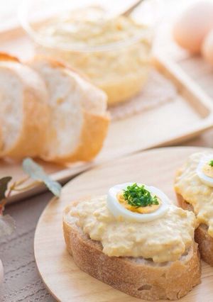 egg エッグ EGG オープンサンド-レシピのメイン写真