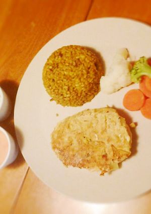 激安メニュー☆彡鮭缶サーモンケーキ-レシピのメイン写真