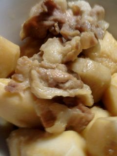 簡単☆里芋と豚肉の煮物-レシピのメイン写真