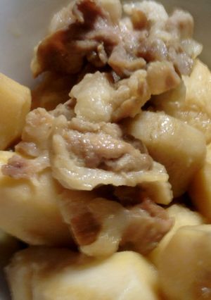 簡単☆里芋と豚肉の煮物-レシピのメイン写真