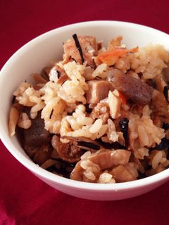 鶏ごぼうの炊き込みご飯-レシピのメイン写真