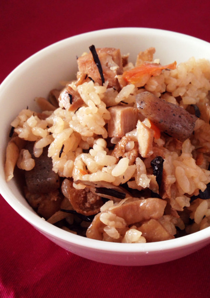 鶏ごぼうの炊き込みご飯-レシピのメイン写真