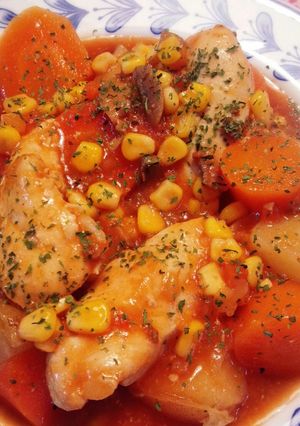 鶏ササミのミートソース煮-レシピのメイン写真