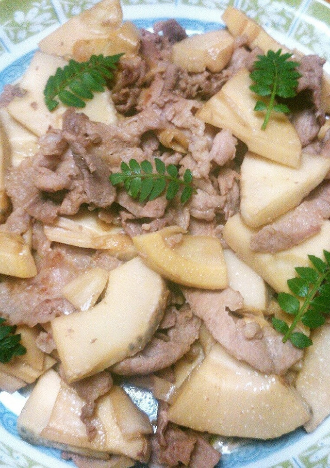 ✻豚肉とたけのこの簡単炒め✻-レシピのメイン写真