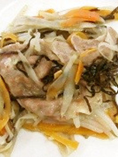 新ごぼうと豚しゃぶの塩こんぶ蒸し-レシピのメイン写真