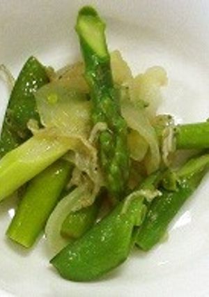 春野菜のじゃこ炒め-レシピのメイン写真
