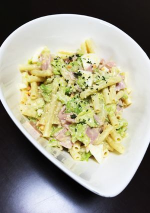 美味しい☆キャベツとハムのマカロニサラダ-レシピのメイン写真