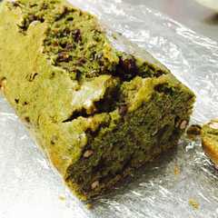 รูปของ 簡単！抹茶とあんこのパウンドケーキ