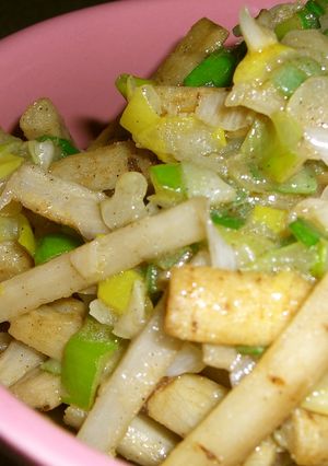 簡単☆ネギ塩ごぼう♪-レシピのメイン写真