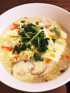 酸辣湯風おうどん-レシピのメイン写真