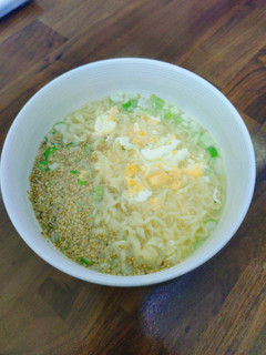 【サッポロ一番】ごまねぎ塩ラーメン-レシピのメイン写真