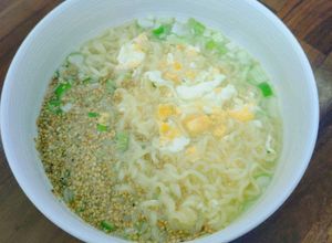 【サッポロ一番】ごまねぎ塩ラーメン-レシピのメイン写真