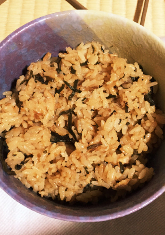 塩昆布とシーチキンの炊き込み御飯-レシピのメイン写真