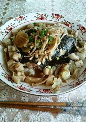 ひらめのダシ煮-レシピのメイン写真