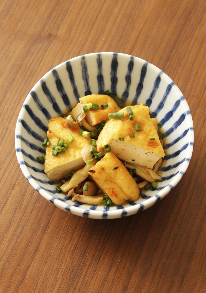 がんもとしめじの煮物-レシピのメイン写真