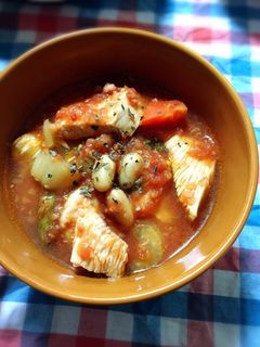 鶏むねと大豆のダイエットトマト煮込み-レシピのメイン写真