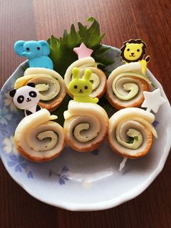 ☆ちくわのしそチーズ巻き☆-レシピのメイン写真