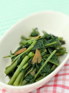 おうちで簡単❢美味しい❢空芯菜の炒め物-レシピのメイン写真