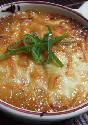クリーミー♪豆腐ミソ×マヨグラタン-レシピのメイン写真