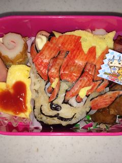 妖怪ウォッチ メラメライオン キャラ弁-レシピのメイン写真
