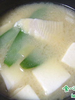 たけのこと豆腐の味噌汁|たけのこレシピ-レシピのメイン写真