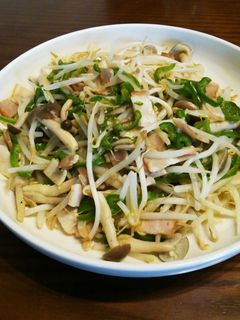 もやしとピーマンのカレー風味-レシピのメイン写真