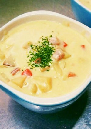 筍食感絶賛濃厚クリーミークラムチャウダー-レシピのメイン写真
