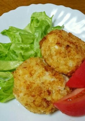 カニカマでもOK♪かにクリームコロッケ-レシピのメイン写真