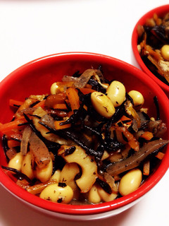 ひじきと大豆の煮物-レシピのメイン写真