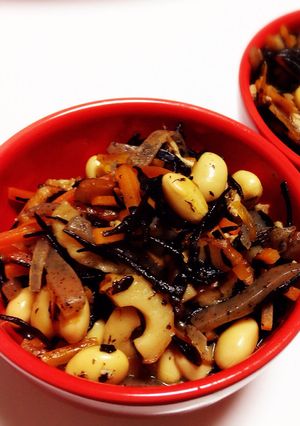 ひじきと大豆の煮物-レシピのメイン写真
