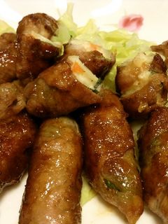 ポテサラの 肉巻き-レシピのメイン写真