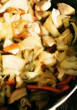コストコプルコギのタレで野菜炒め-レシピのメイン写真
