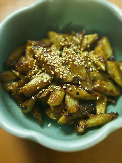 ゴボウのカレー炒め-レシピのメイン写真