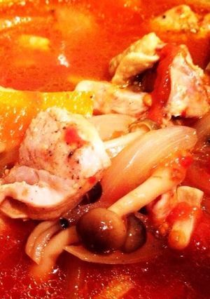 簡単♪ チキンのトマト煮-レシピのメイン写真